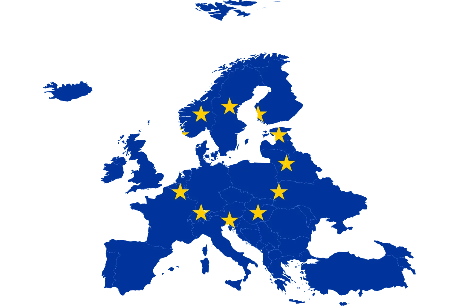 eu map flag